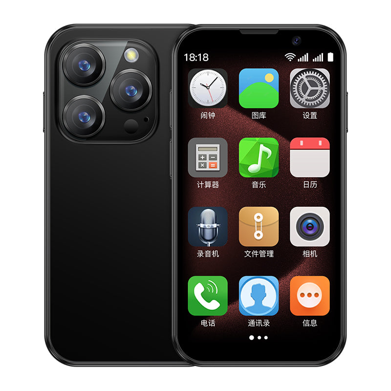 SOYES XS18 Pro Mini Smartphone 2GB RAM 16GB ROM Android8.1 3.0'' With Facial Recognition Dual SIM Standby 3G Network Small Phone